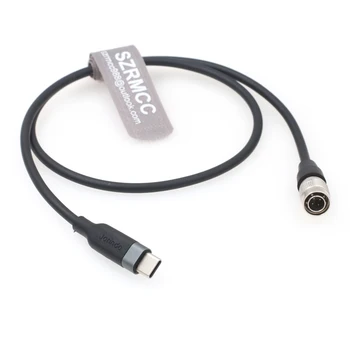 USB de Tip C-C la Hirose 4 pini de sex Masculin PD Declanșa Cablu de Alimentare pentru Zoom F4 F8 Dispozitive de Sunet 688 633 644
