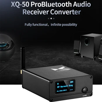 XDUOO XQ50 pro/XQ-50 ES9018K2M DAC USB Buletooth 5.0 Receptor Audio Converter suport aptX/SBC/AAC Întineri DAC/AMP
