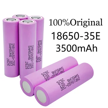 1-20BUC 35E putere original 18650 baterie litiu 3.7 v 3500mAh 25A putere mare INR18650 pentru unelte electrice