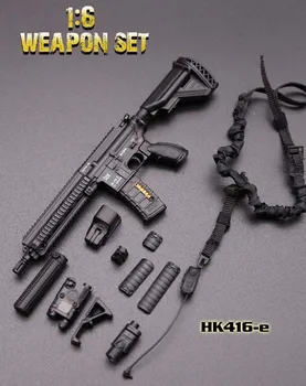 1/6 Scară Mini HK416 Seria M4 Serie Pusca Pistol de Plastic Armă Jucării Modelul de 12