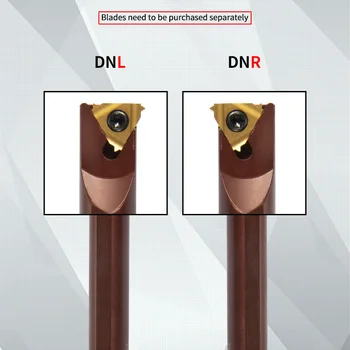 1 buc DNR0008K08 DNR0020R16 Fir de Cotitură Instrument de Primăvară din oțel rezistent la șocuri plus duritate 08/16IR Insertii Carbură de tăiere instrument