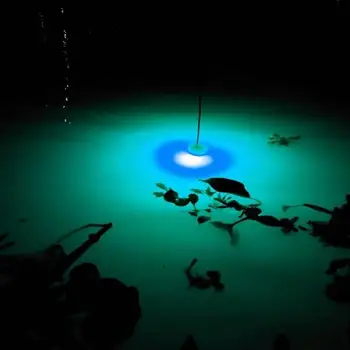 1 buc LED Subacvatice Scădere Profundă Ochi de Pește Momeală Atrage Intermitent Lampa 1 Buc Pentru cel mai Nou instrument de Pescuit