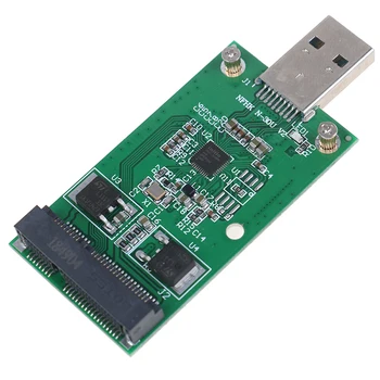 1 buc Mini-USB 3.0 Pentru PCIE mSATA SSD Extern PCBA Conveter Adaptor Card PC Accesorii