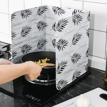 1 buc Ulei Bucătărie Stropi Ecrane Folie de Aluminiu Placă Aragaz Stropi Dovada Șicane Bucătărie Acasă Gătit Unelte de Gadget-uri