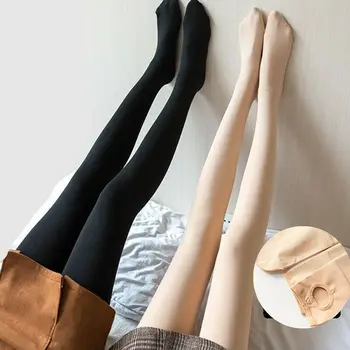 1 Pereche De Ciorapi De Compresie Femei Dresuri Ridicați Fese Picioare Formator Murdărire Burlan Pantyhoses Ciorap
