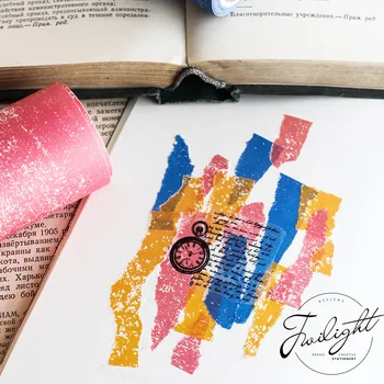 1 Rola Trei Culori Primare Serie Bandă de Mână Cont Album Jurnal DIY Autocolant Rosu Galben Albastru Bandă Washi Autocolante