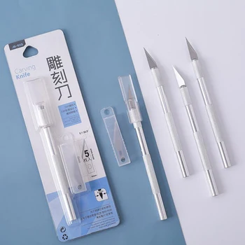 1 Set Cutit Cu Lame, DIY Cuțit Photo Paper Cutter Pen Cuțite Papetarie Instrumente de Școală de Artă Gravură Cutter
