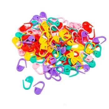 10buc Colorate din Plastic Stitch Marker Inel Titularii Ac Clipuri Tricotat Croșetat Cârlig de Blocare Instrument de Ambarcațiuni Instrumente de Cusut