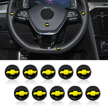 10buc GM Decorative Aleatoare Autocolante pentru Interioare Auto pentru Chevrolet Cruze Naviga Onix Corsa Aveo Captiva Sonic Scânteie Accesorii
