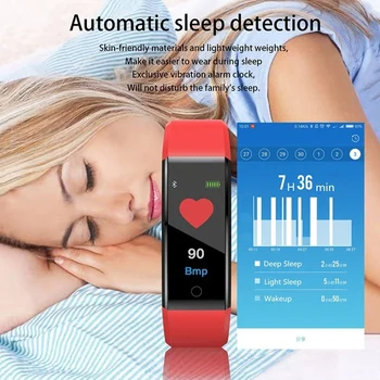 115 Plus Smart Watch Bluetooth Ceasuri Sport Sănătate Brățării Inteligente Rata De Inima De Fitness Pedometru Bratara Barbati Ceas Rezistent La Apa