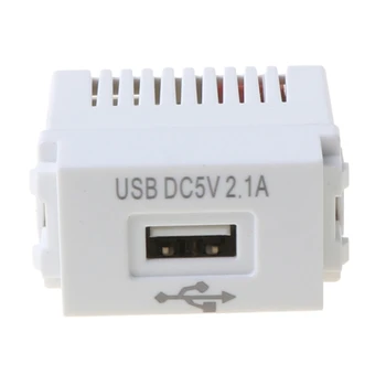 128Type 220V la 5V 2.1 a USB Adaptorul de Interfață de Comutare Modul 2.1 a USB de Încărcare Mar-12