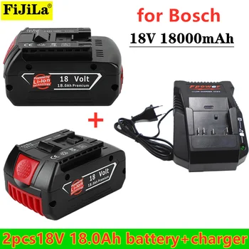 18V18000mah baterie Reîncărcabilă Li-ion Baterie Pentru Bosch 18V Acumulator de Rezervă 18Ah Portabil de Înlocuire BAT609 Indicator luminos