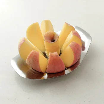 1buc Apple Tăietor din Oțel Inoxidabil Fructe Slicer Apple Sonda Pere Cuțite Cuțit cuțit de curățat se Taie Instrument Nou