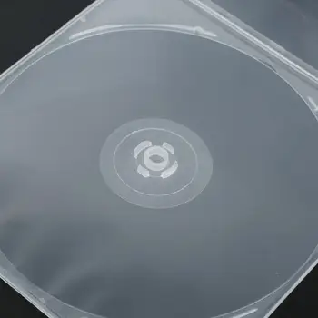 1buc Clar 5.2 mm Singur CD-uri DVD-R CDR dvdram-ului de Disc PP Poli Caz de Plastic Exterior Maneca