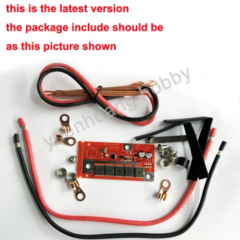 1set Portabil Aparat de Sudare prin puncte de Control al Circuitului PCB Board Fund Sudor Kit cu Buzzer pentru 12V 18650/26650/32650 Acumulator Lipo