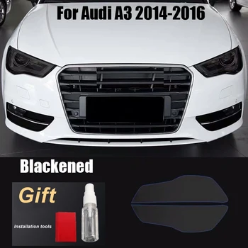 2 buc Faruri Masina de Film de Vinil Anti Scratch Negru Transparent TPU Autocolant pentru Audi A3 S3 RS3 8V 2020 Exterior Accesorii
