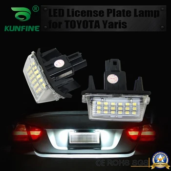 2 buc LED-uri Auto Numărul de Înmatriculare de Lumină LED-uri de Licență Lampa Pentru Toyota CAMRY PRIUS, YARIS, COROLLA VERSO RACTIS OEM Nr 81270-0D120