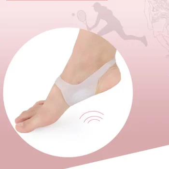 2 buc O-tip Picior Inflamație la picior Corector Tălpi Tampoane Fără Alunecare Pantofi pentru Bărbați și Femei Silicon Semele Ortopedice
