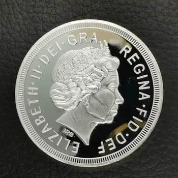 2001 Zeita din Bretania Monede de Metal Placat cu Monedă Comemorativă Insigna medalie pentru colectarea Arte Cadouri Suveniruri