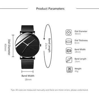 2021 Minimalist Moda pentru Bărbați Ceasuri Simplu Oameni de Afaceri Ultra Subțire Plasă din Oțel Inoxidabil Curea Cuarț Ceas reloj hombre