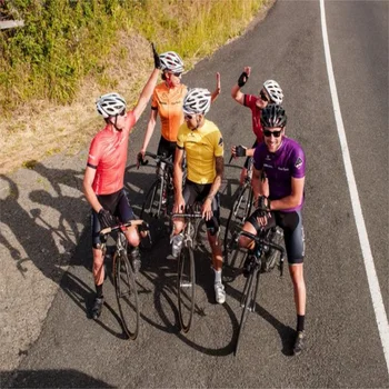 2021 Nou Roșu STRAVA Pro Biciclete Echipa Maneci Scurte Maillot Ciclismo Bărbați Ciclism Jersey Vara respirabil Ciclism de Îmbrăcăminte Seturi