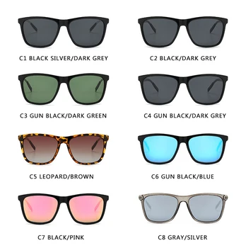 2021 Polarizate UV400 Sunglasse Oameni Orbi Culoare Driver Retro Clasic de Brand Designer de Lumină Flexibil de Soare ochelari de Sticlă