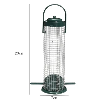 2021 Păsări De Companie Castron Sălbatice Alimentator De Pasăre În Aer Liber Agățat Vânt Mingea De Tip Feeder Pasăre Stoca Mai Multe Alimente Hrănesc Mai Mult Cu Casa Pasăre