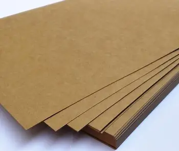 230gsm A4 Mat Simplu Kraft Maro Carte de Hârtie Carton Pentru Album Ambarcațiuni Cardmaking 10/30/50 Alegeți Cantitatea