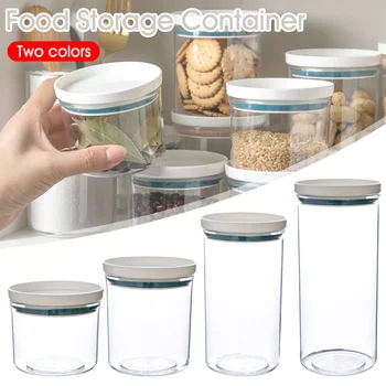 250/350/550/700 borcane de Sticlă de Depozitare a Alimentelor Anti-coroziune Container Bucatarie Organizator Etanșă a Recipientului pentru Făină de Cereale cu Zahăr