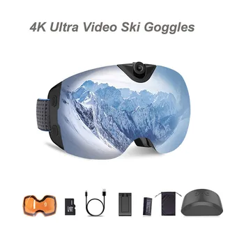 3.7 V 650mAh Temperatură Scăzută Baterie de Lucru pentru 4K Ultra Video de Schi-ochelari de soare Ochelari de Camera WIFI cu Anti-Ceață Snowboard Ski Lentila