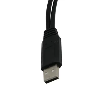 30cm USB 2.0 de sex Masculin La 2 Dublu Feminin Jack Y Splitter Hub Cablu de Alimentare Cablu Adaptor NOU Un Mascul Si Doua Femele