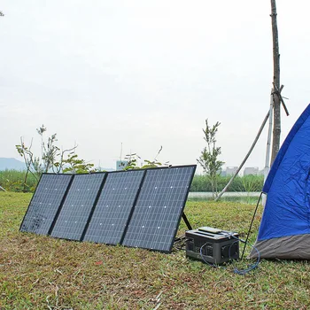 4 renunță 240w incarcator solar 18v 200w pliabil panou solar portabil pentru stație de putere generator solar cu regulator de 20A