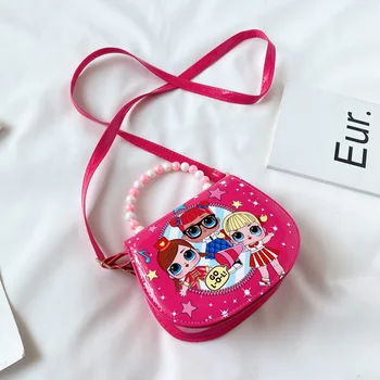 4 stiluri noi originale lol surpriză papusa copii geanta noua moda pearl sac de mesager fată prințesă geanta baby doll accesorii