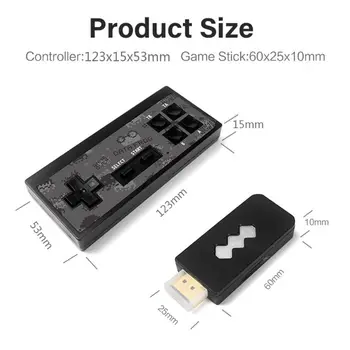 4K Video HDMI Consola de Joc Construit în 568 Jocuri Clasice Mini Retro Consola Wireless Controller de Ieșire HDMI Dual Jucători