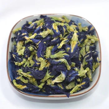 500g/1kg Ceai Albastru Fluture Mazăre ceai.Uscate Clitoria kordofanul de mazăre de flori. Naturale, Pure, Poate Fructe Comestibile Ceai