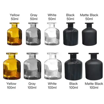 50ml/100ml Parfum Sticle Goale pot folosi Bete de Purificare a Aerului Difuzor de arome Set de Sticle de Ulei Esențial pentru Camera de Birou