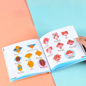 54 Pagini Montessori Jucării DIY Ambarcațiune de Copii Jucărie 3D de Desene animate de Animale Origami Artizanatul de Artă de Hârtie de Învățare Jucarii Educative pentru Copii