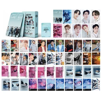54pcs/set Kpop GOT7 Lomo Card Albumul Foto gură de Dragoste:Ultima Bucată Photocards pentru Colectare Fani K-pop GOT7