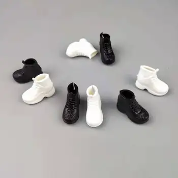 6 Perechi/lot Adidași de Moda Pantofi de SPORT pentru Barbie Papusa cu Pantofi De 11.5