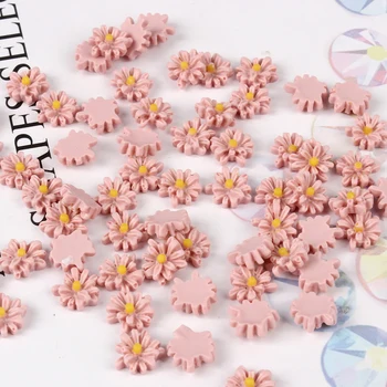 8,5 MM Rășină Imite Daisy 100buc/Pachet 3D Nail Art Strasuri DIY Moda Manichiură Accesorii de Design