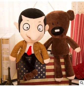 80cm Filmul Mr Bean Ursuleț de Pluș Drăguț Umplute, Jucării de Pluș Jucarii de Plus Pentru Copii Cadou Cadouri