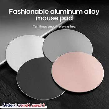 Aliaj de aluminiu Mouse Pad Gamer Profitabilă Anti-alunecare Gaming Mouse Mat Mousepad Hard Mause Pad Pentru Laptop Calculator PC Accesorii