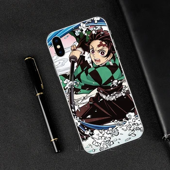 Anime Demon Slayer Telefon Caz Pentru Asus Zenfone 7 Pro ZS671KS ZS670KS 6 5 5Z 4 Rog Telefon 2 3 Max Pro M1 Plus M2 Împușcat L1 Acoperi