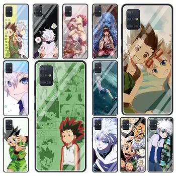 Anime Hunter X Hunter Sticla Caz De Telefon Pentru Samsung Galaxy A50 A51 A71 A70 A30 A31 A21s A91 A10 M31 M51 Shell Fundas Sac