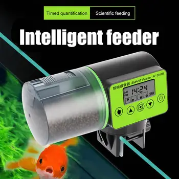 Auto Fish Feeder Timer alimentare Alimente LCD Sincronizare Acvariu Alimentator Automat de Aparat Alimentator de alimentare Alimente Dozator Instrument