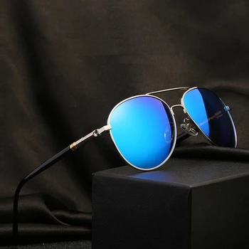 Barbati ochelari de Soare Polarizat Bărbați Femei Conducere Pilot de Epocă Ochelari de Soare de Brand Designer de sex Masculin Negru ochelari de Soare Pentru Om Femei UV400