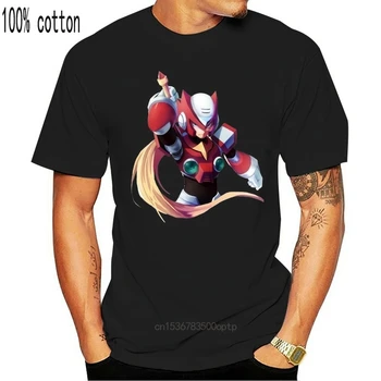 Barbati tricou Megaman X Zero Negru Frumos Tricou Plus Dimensiune Tee funny t-shirt noutate tricou femei