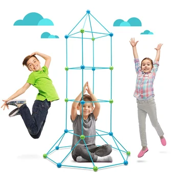 Băieți Fete 3D Blocuri de Constructii pentru Copii Jucarii Set Castel Casa Bloc Corturi Tunel de BRICOLAJ, Jucarii Pentru Copii, Cadouri Artizanat