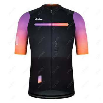 Bărbați Ciclism Tricouri 2021 Raudax Echipa de Ciclism de Îmbrăcăminte Respirabil Racing Sport Mtb Biciclete Jersey Triatlon Ciclism tricou