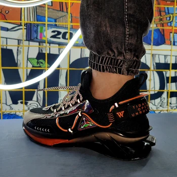 Bărbați Clasic Free Running Pantofi Reflectorizante Lama Adidasi Jogging De Vară Pantofi De Moda Cu Dispozitiv De Amortizare Pantofi De Sport Zapatillas